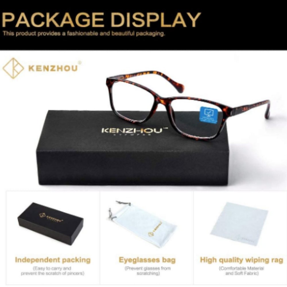 KENZHOU Blue Light Blocking Glasses